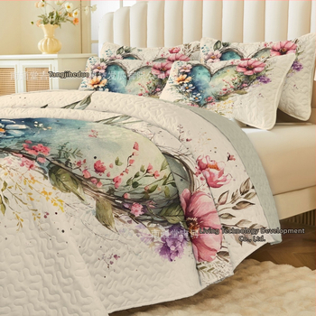 Prikrývka na posteľ s digitálnym tlačom, prateľná, syntetické vlákno, výplň z obyčajných vlákien, vhodná pre všetky ročné obdobia, Burberry.