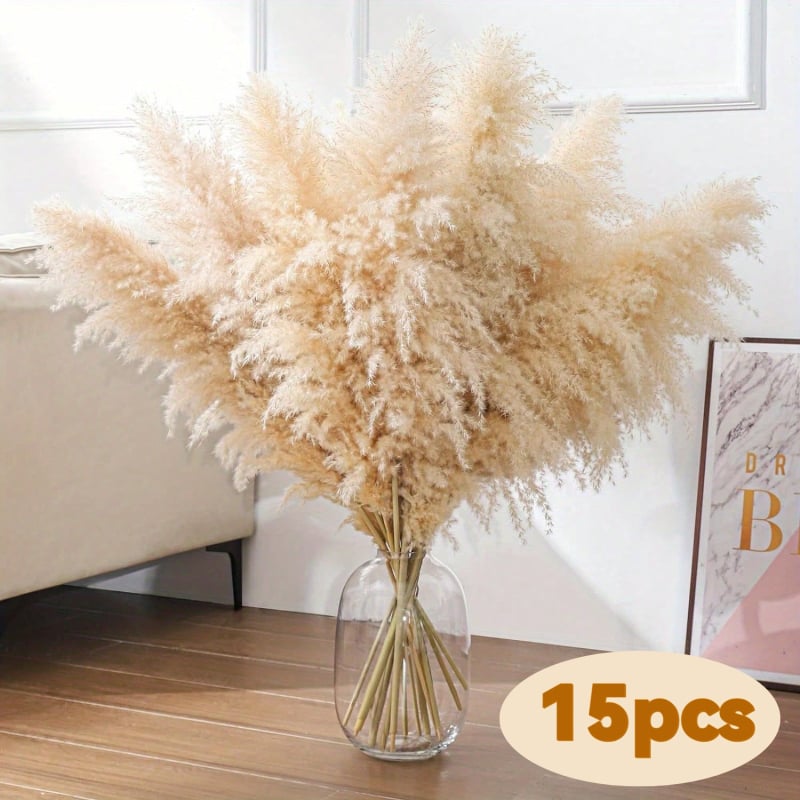 Sušená pampasová tráva buket, bulrush odroda, Diancaofang, na svadobné a domáce dekorácie