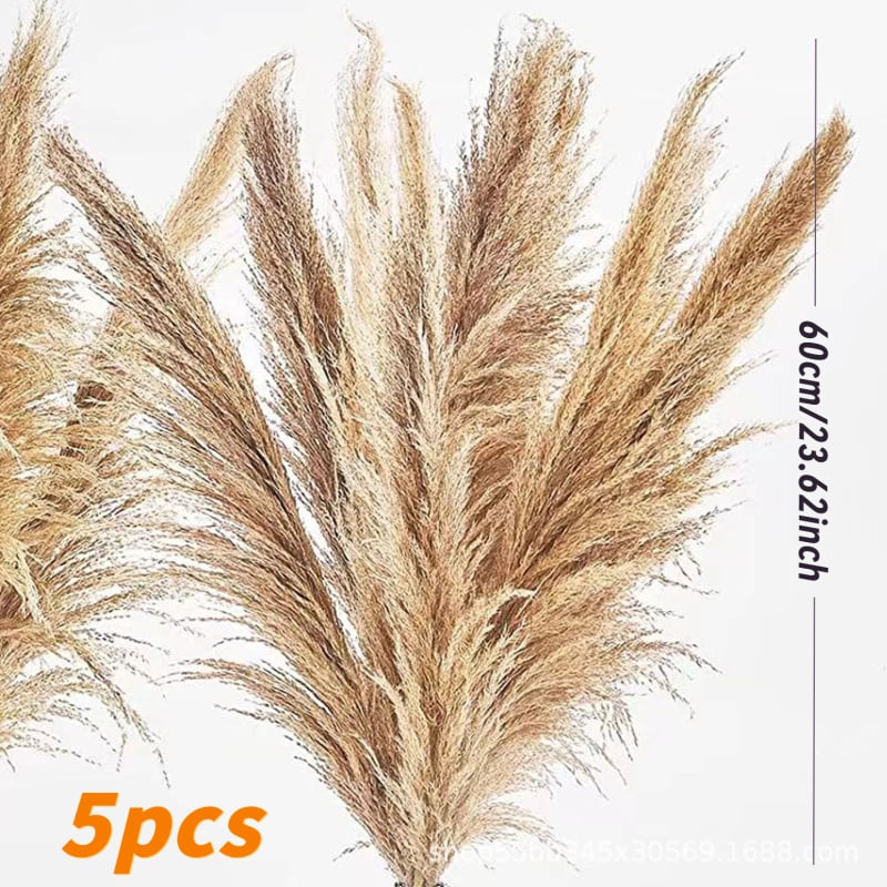 Sušená pampasová tráva buket, bulrush odroda, Diancaofang, na svadobné a domáce dekorácie