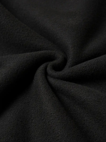 Ženski pulover s tiskom slova, okrugli izrez, dugi rukavi, ležeran kroj, poliester fleece
