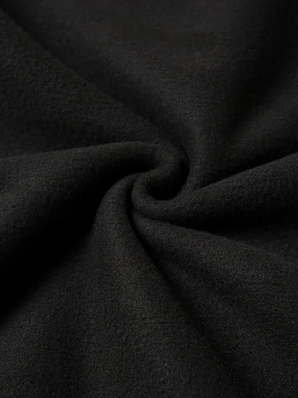 Ženski pulover s tiskom slova, okrugli izrez, dugi rukavi, ležeran kroj, poliester fleece