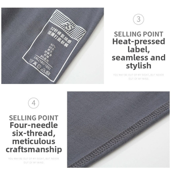 Pánske nohavice z modalového materiálu, antibakteriálne, vysoký pás, úzky strih, tenká látka