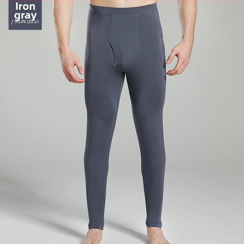 Pánske nohavice z modalového materiálu, antibakteriálne, vysoký pás, úzky strih, tenká látka