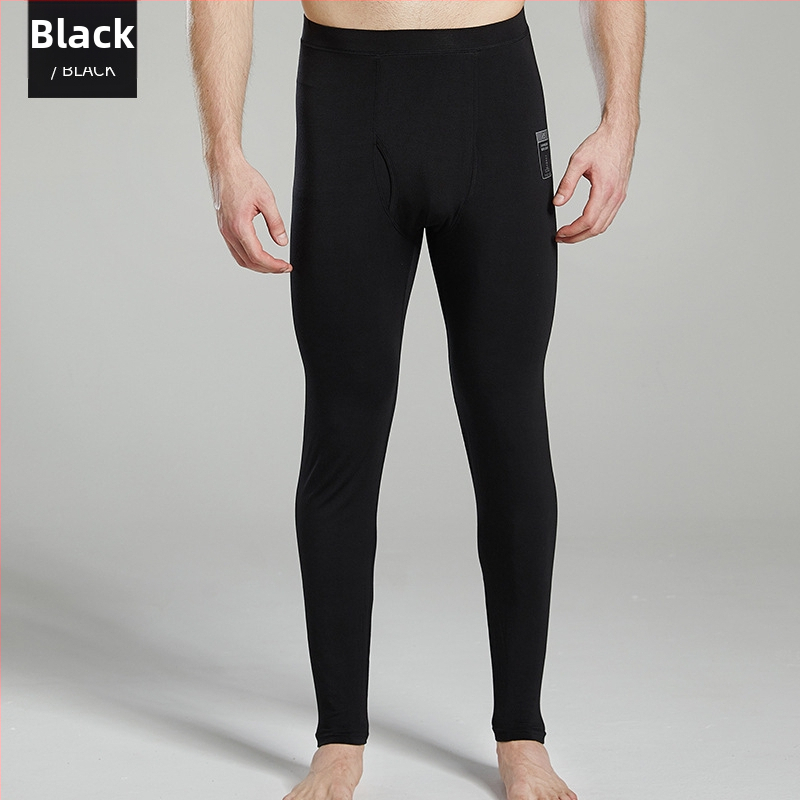 Pánske nohavice z modalového materiálu, antibakteriálne, vysoký pás, úzky strih, tenká látka