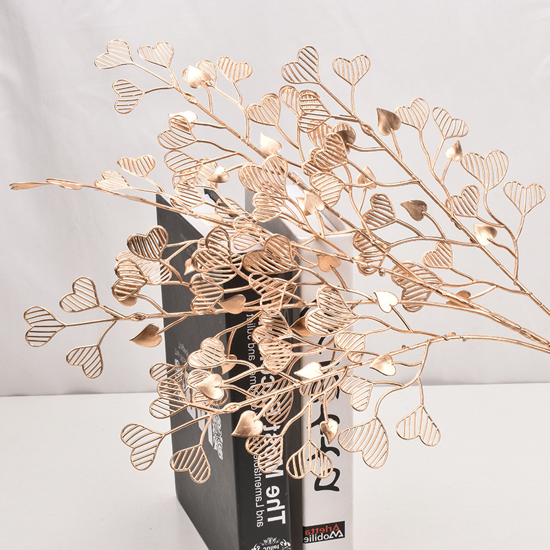 Qiyang Umelé kvety — Granátové jablko, Bohatá ovocná odroda, Materiál 1390, určené na obývaciu izbu a svadobnú výzdobu