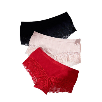 Bezšvové dámske nohavičky z nylonu, s bavlneným rozkrokom, stredný pás, priedušné, tvarujúce telo a zdvihnutie zadku