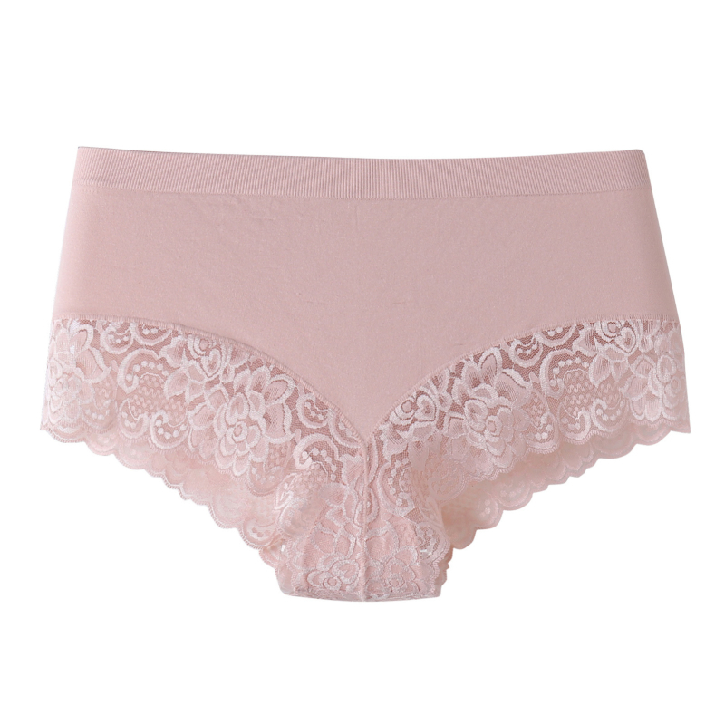 Bezšvové dámske nohavičky z nylonu, s bavlneným rozkrokom, stredný pás, priedušné, tvarujúce telo a zdvihnutie zadku