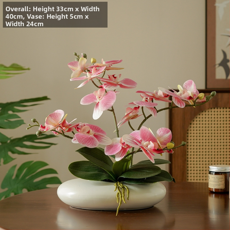 Umelý kvet Peónia pre stolovú dekoráciu, železná drôt, tkaný vzhľad, svadobné použitie