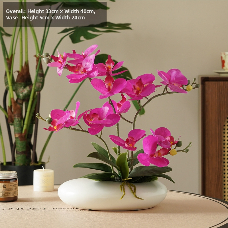 Umelý kvet Peónia pre stolovú dekoráciu, železná drôt, tkaný vzhľad, svadobné použitie