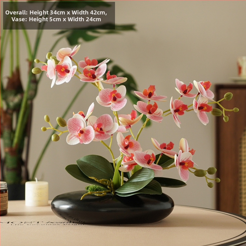 Umelý kvet Peónia pre stolovú dekoráciu, železná drôt, tkaný vzhľad, svadobné použitie