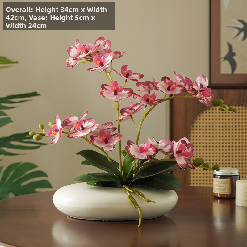 Umelý kvet Peónia pre stolovú dekoráciu, železná drôt, tkaný vzhľad, svadobné použitie