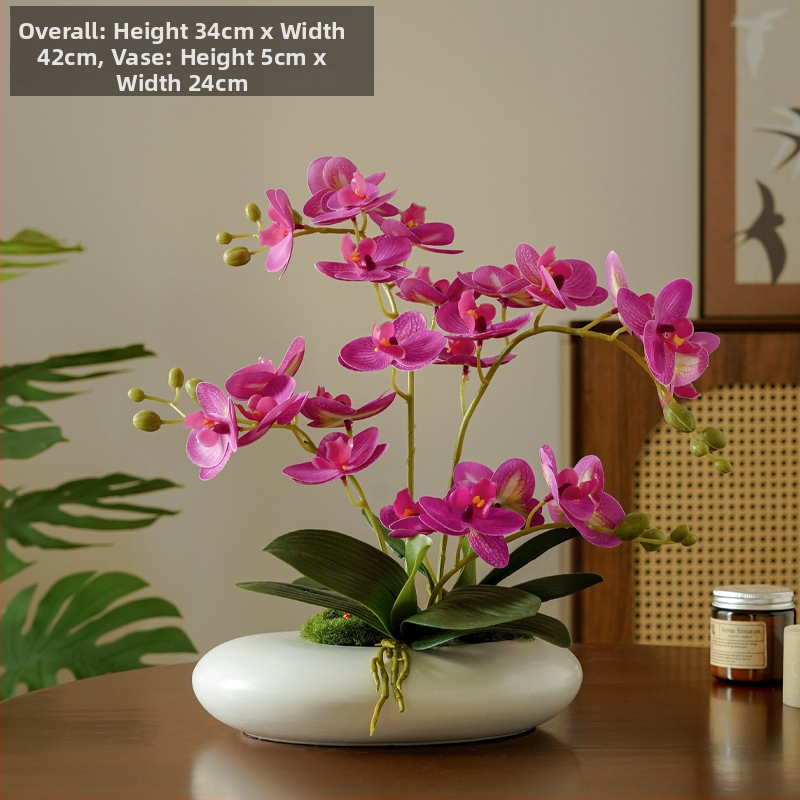 Umelý kvet Peónia pre stolovú dekoráciu, železná drôt, tkaný vzhľad, svadobné použitie