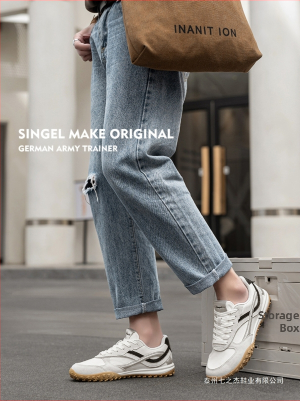 Topánky z pravej kože s plochou podrážkou, protišmykové, odolné voči opotrebeniu a torzi, ľahké, jesenné kancelárske voľnočasové