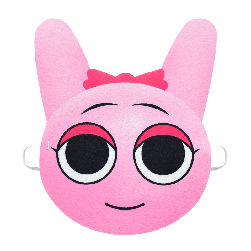 Detský cosplay set – Sprunki plyš Halloween plášť a dlhá sukňa, štýl princezná, 65% acetátové vlákna, jar–jeseň