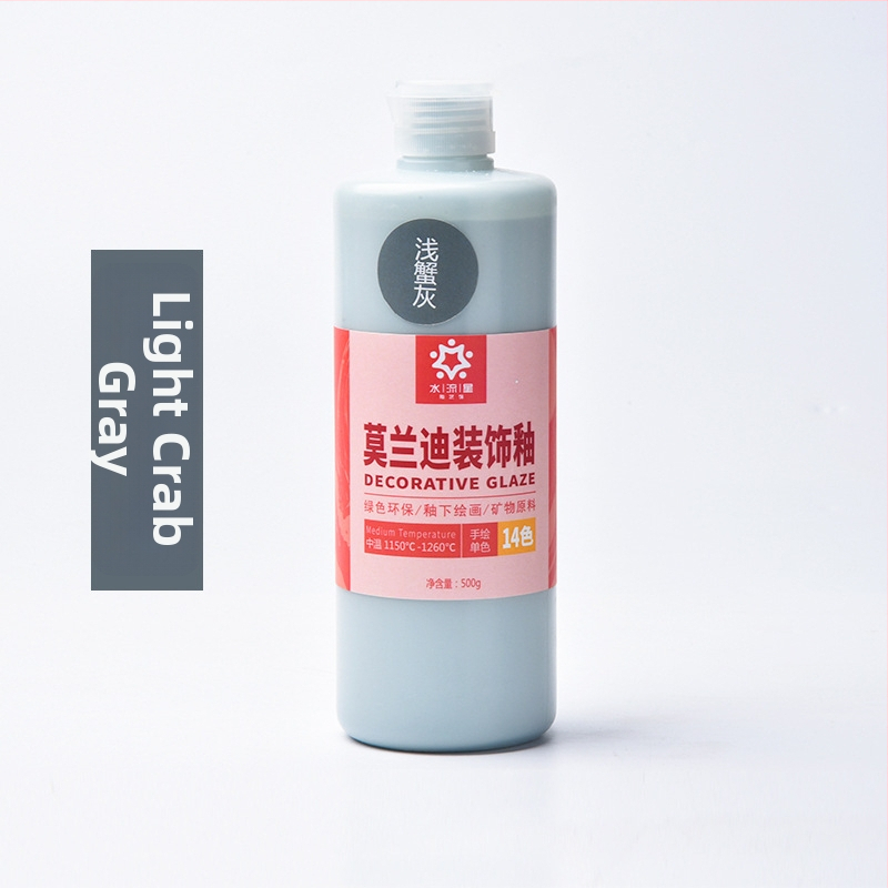 Morandi keramická glazúra — dekoratívna podglazúra na maľovanie keramiky (Značka: Water meteor ceramic; Materiál: Kvapalina; Účel: Farbenie; IP: Nie)