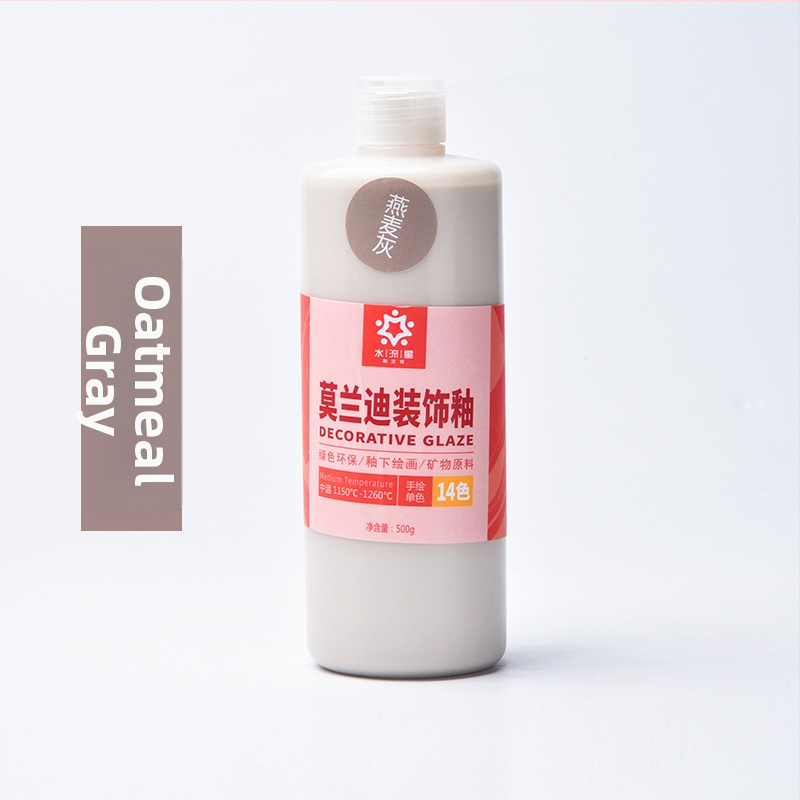 Morandi keramická glazúra — dekoratívna podglazúra na maľovanie keramiky (Značka: Water meteor ceramic; Materiál: Kvapalina; Účel: Farbenie; IP: Nie)