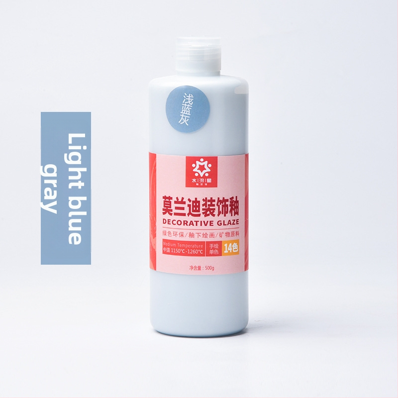 Morandi keramická glazúra — dekoratívna podglazúra na maľovanie keramiky (Značka: Water meteor ceramic; Materiál: Kvapalina; Účel: Farbenie; IP: Nie)