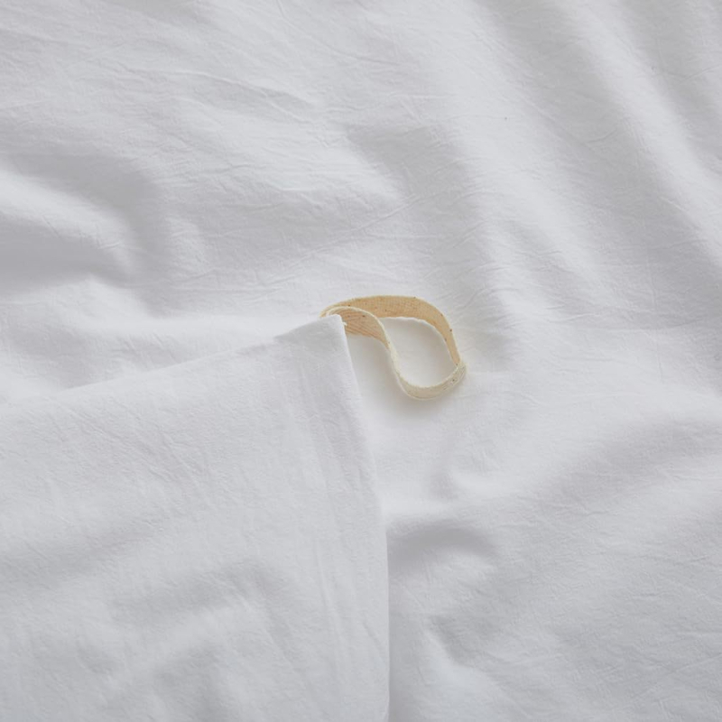 Σετ καλύμματος παπλώματος από τρία τεμάχια, μονόχρωμο, υφαντή βρεγμένη ύφανση (Brushed), ψηφιακή εκτύπωση, συνθετικό νήμα, βάρος κάτω από 300 g