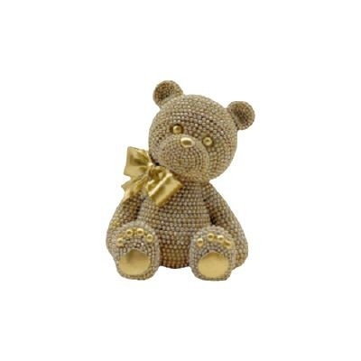 Soška z živice, ručne maľovaná, svetlý luxusný štýl, séria korálikov, prispôsobiteľná