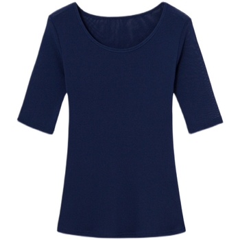 Ženska majica s dugim rukavima i okruglim izrezom, uskog kroja, mrežasta tkanina od najlona i spandeksa