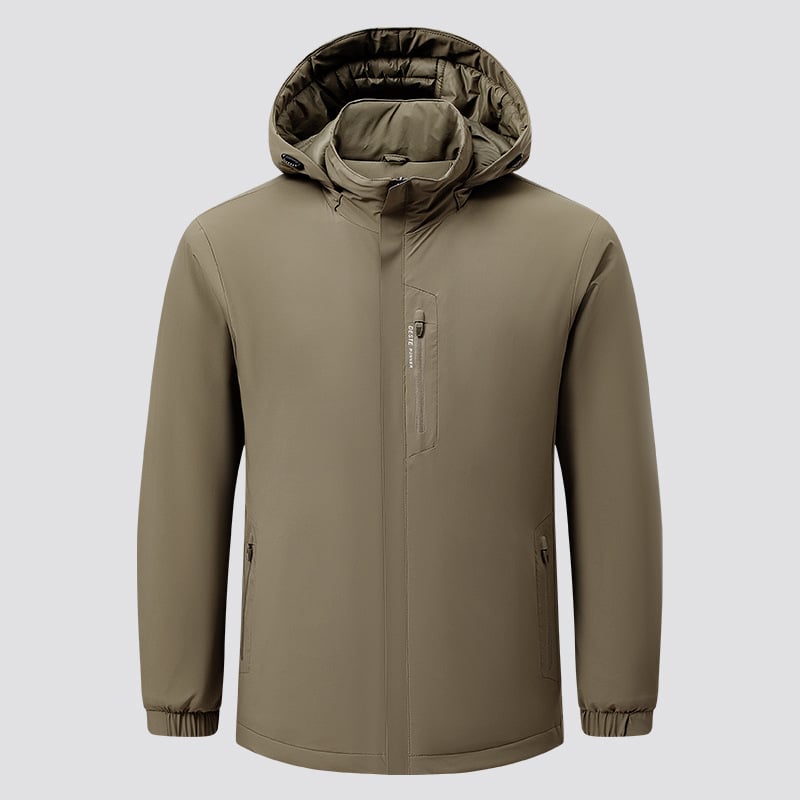 Outdoor bunda na horolezectvo s priedušnosťou, vodeodolnosťou, vetruodolnosťou a UV ochranou