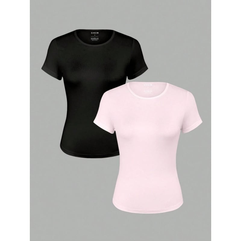 Unisex majica s logom, Slim fit, 3/4 rukav, vlakna mliječnog proteina