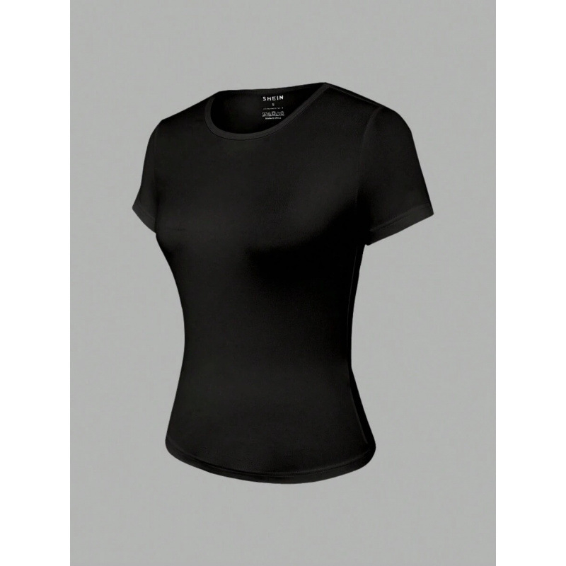 Unisex majica s logom, Slim fit, 3/4 rukav, vlakna mliječnog proteina