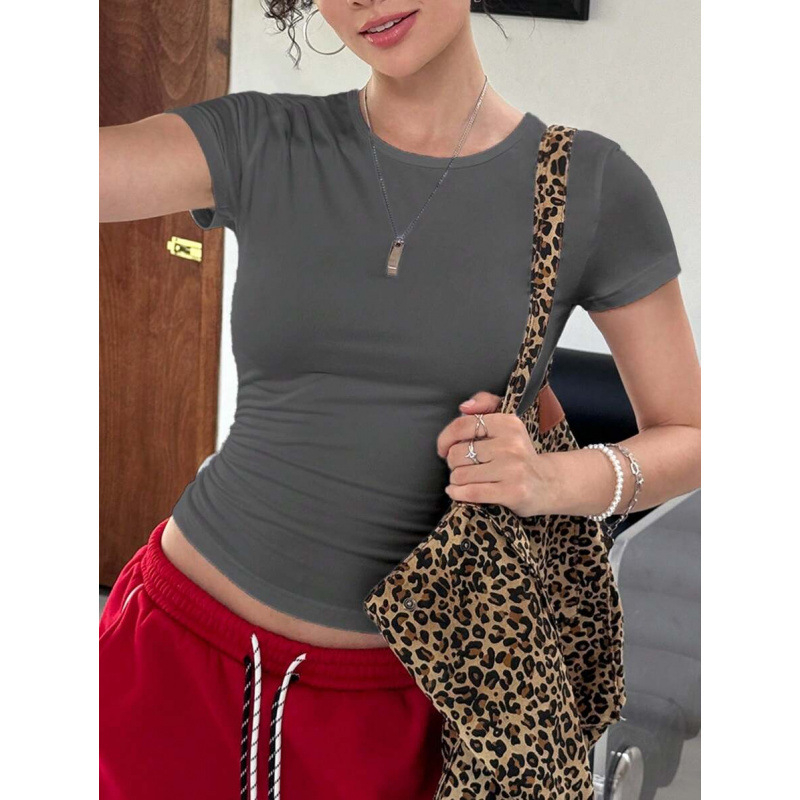 Unisex majica s logom, Slim fit, 3/4 rukav, vlakna mliječnog proteina