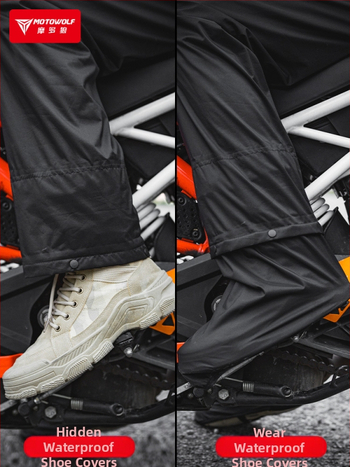 Dvojdielny plášť na motorku pre mužov, nepremokavý, na jarnú jazdu