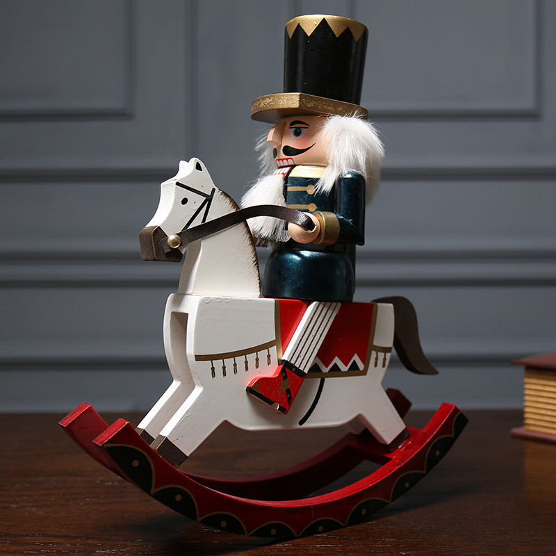 Drevená figúrka Nutcracker – Britský vojak, európsky štýl, čiastočne ručne vyrábaná, dizajn postavy