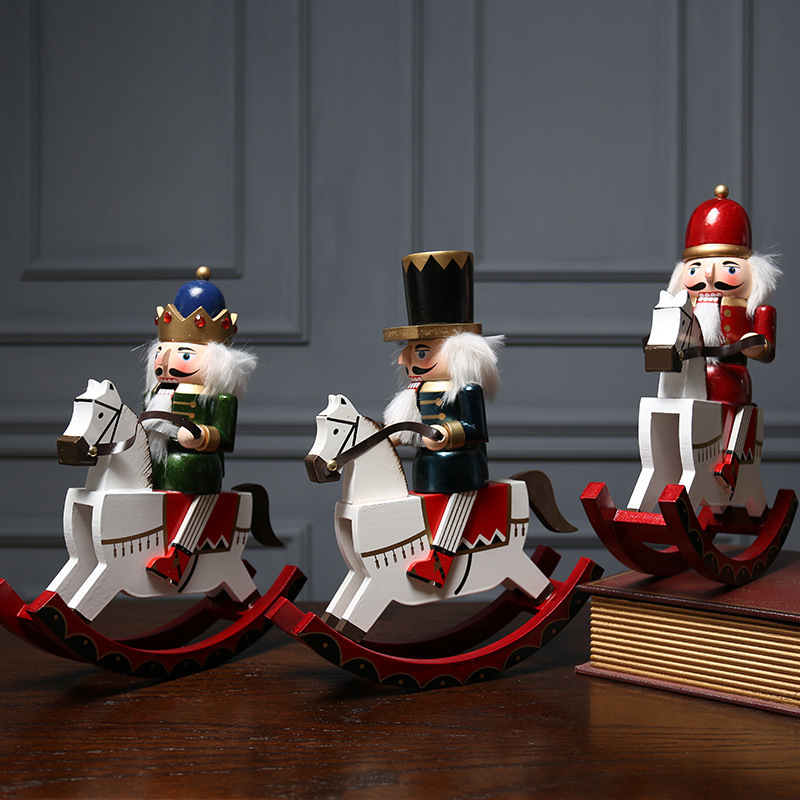 Drevená figúrka Nutcracker – Britský vojak, európsky štýl, čiastočne ručne vyrábaná, dizajn postavy