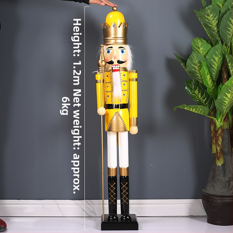 Drevená figúrka Nutcracker – Britský vojak, európsky štýl, čiastočne ručne vyrábaná, dizajn postavy