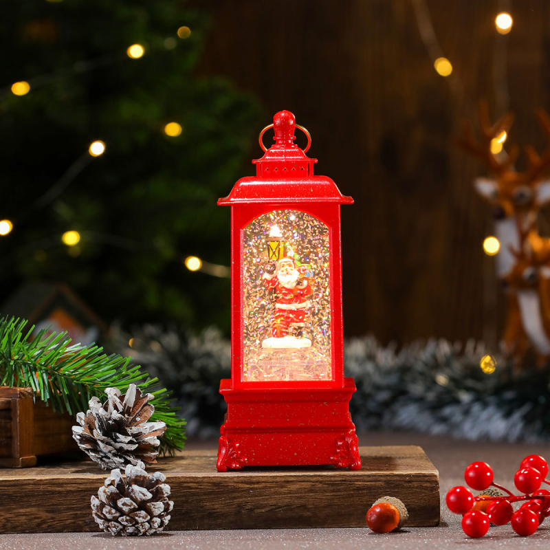 Plastikust jõulude muusika- ja valgusornament; stiilid: Korea versioon, Hiina stiil, klassikaline; sobib jõuludeks