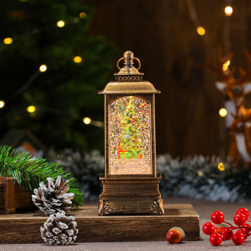 Plastikust jõulude muusika- ja valgusornament; stiilid: Korea versioon, Hiina stiil, klassikaline; sobib jõuludeks