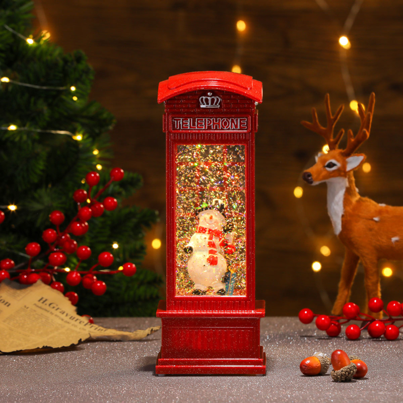 Plastikust jõulude muusika- ja valgusornament; stiilid: Korea versioon, Hiina stiil, klassikaline; sobib jõuludeks