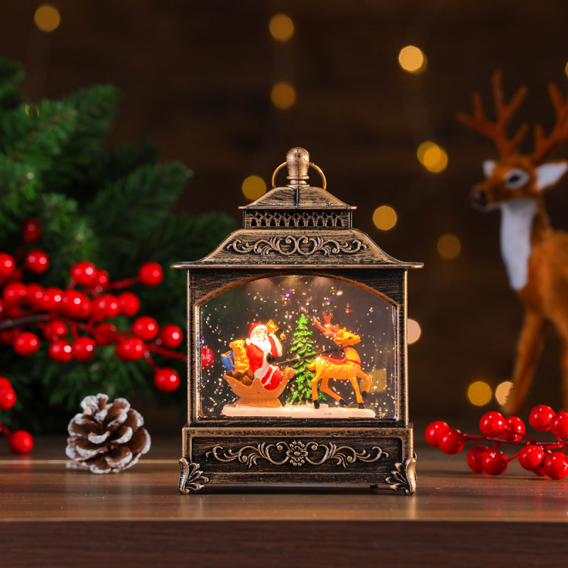 Plastikust jõulude muusika- ja valgusornament; stiilid: Korea versioon, Hiina stiil, klassikaline; sobib jõuludeks