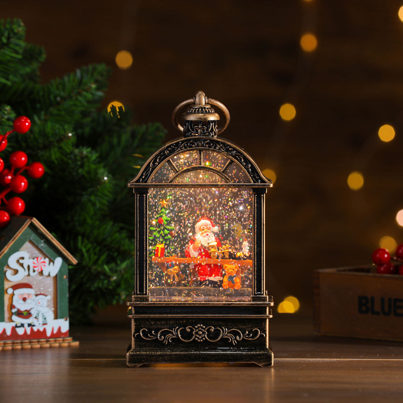 Plastikust jõulude muusika- ja valgusornament; stiilid: Korea versioon, Hiina stiil, klassikaline; sobib jõuludeks