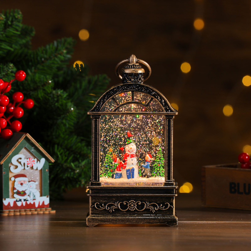 Plastikust jõulude muusika- ja valgusornament; stiilid: Korea versioon, Hiina stiil, klassikaline; sobib jõuludeks