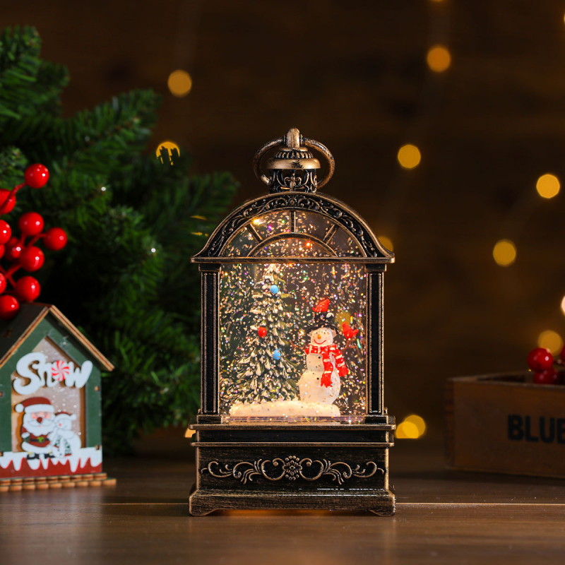 Plastikust jõulude muusika- ja valgusornament; stiilid: Korea versioon, Hiina stiil, klassikaline; sobib jõuludeks