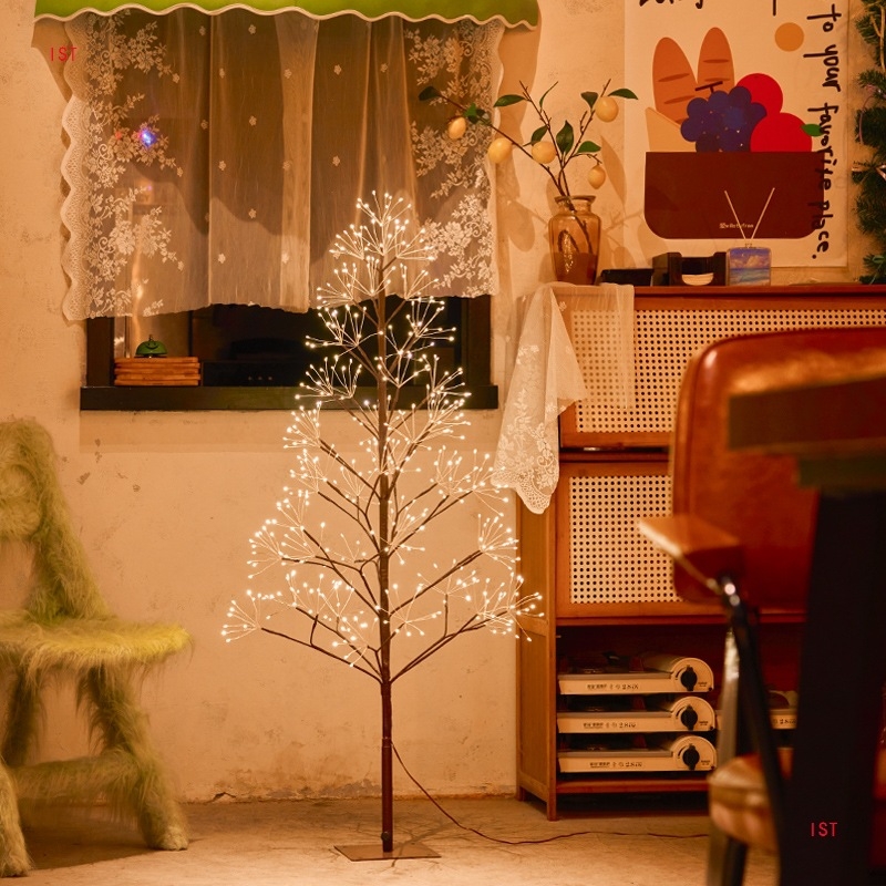 LED διακοσμητικό φως δέντρου εσωτερικού χώρου, ρυθμιζόμενο, IP42, κεφαλή λαμπτήρα F5, 3C πιστοποιημένο