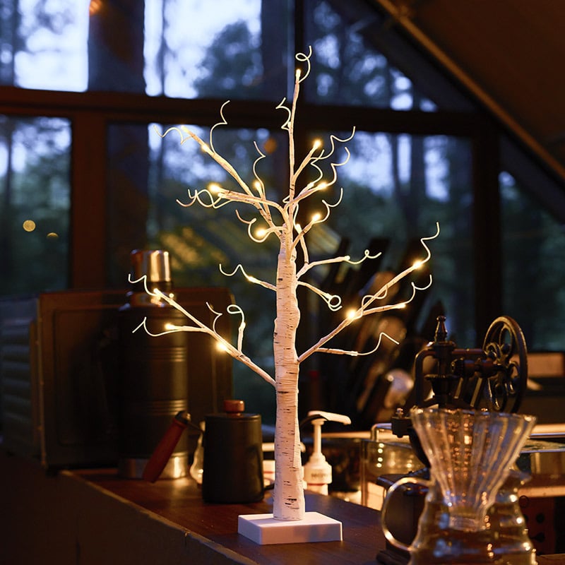 LED διακοσμητικό φως δέντρου εσωτερικού χώρου, ρυθμιζόμενο, IP42, κεφαλή λαμπτήρα F5, 3C πιστοποιημένο