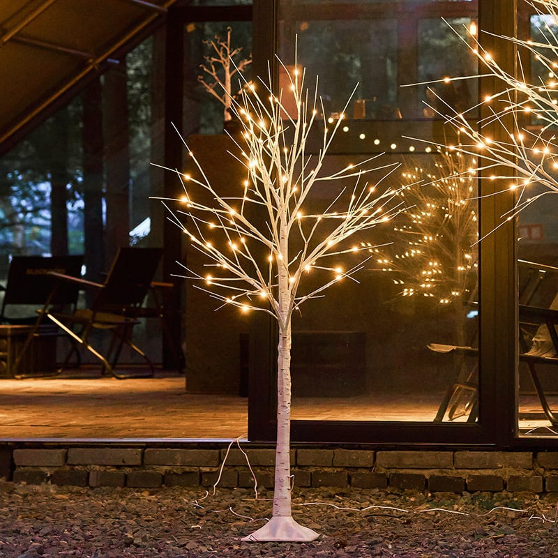 LED διακοσμητικό φως δέντρου εσωτερικού χώρου, ρυθμιζόμενο, IP42, κεφαλή λαμπτήρα F5, 3C πιστοποιημένο