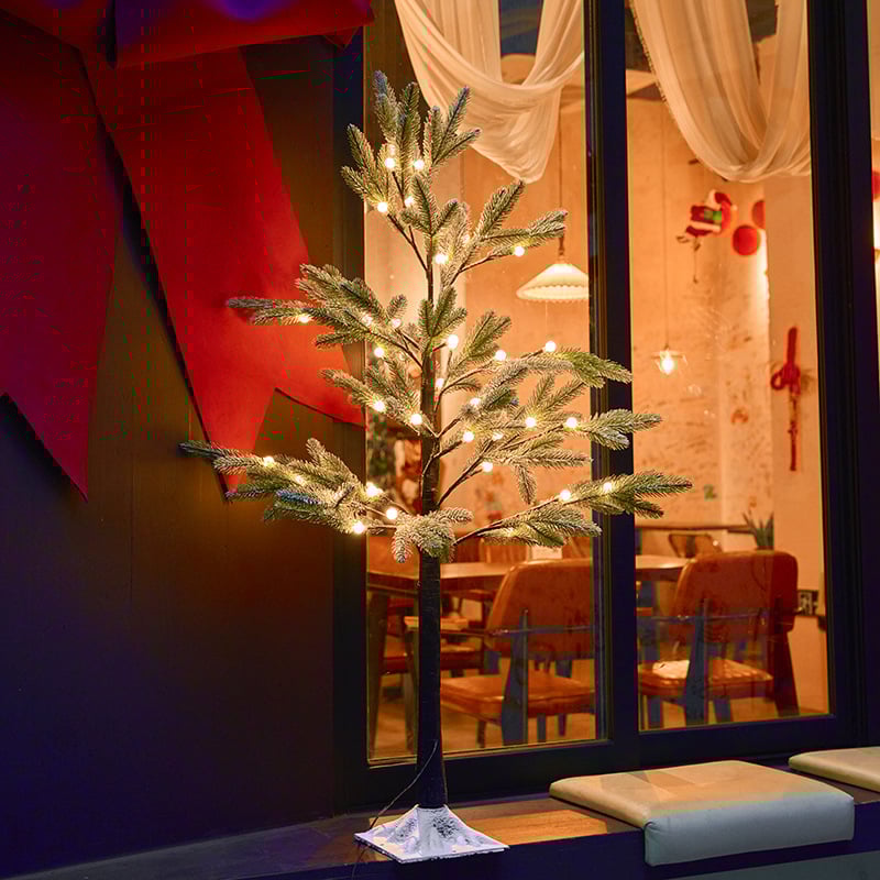 LED διακοσμητικό φως δέντρου εσωτερικού χώρου, ρυθμιζόμενο, IP42, κεφαλή λαμπτήρα F5, 3C πιστοποιημένο