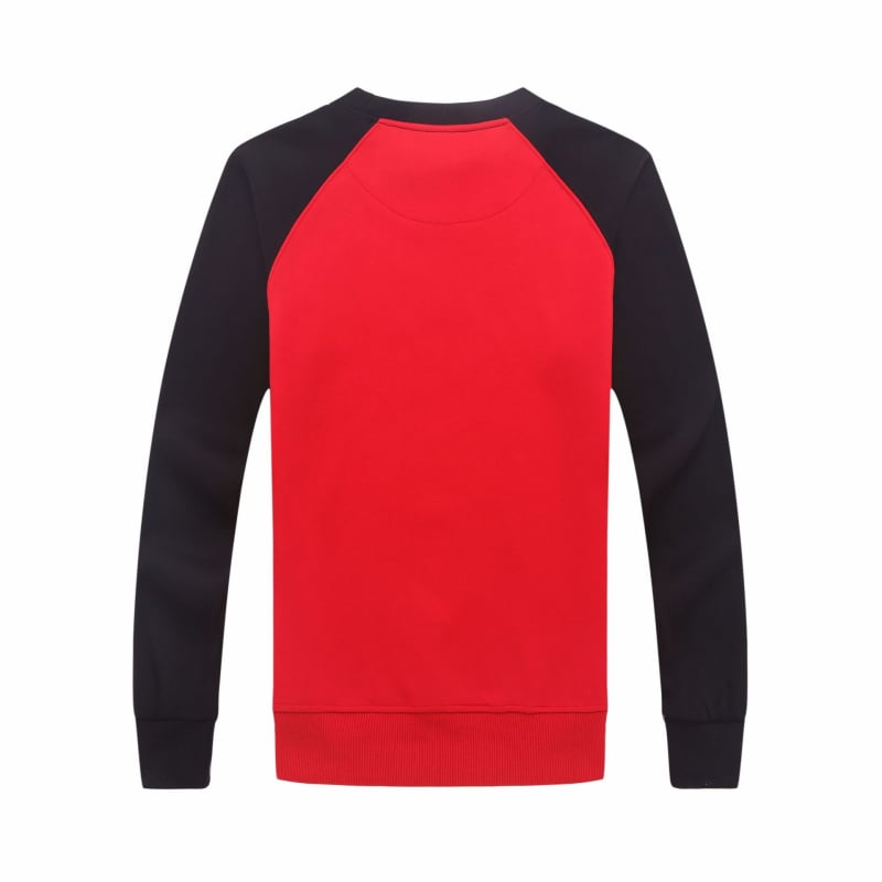 Medvilninis džemperis su apvaliu kaklu, ilgomis rankovėmis, laisvas kirpimas, logotipo atspaudas