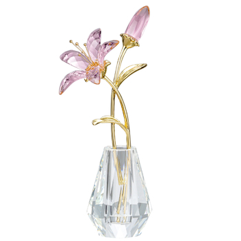 Rózsakvarc kristályklaszter, modern minimalist stílusban, ajándékdobozos csomagolásban, ideális esküvők, születésnapok, új otthonok és diplomaosztók számára