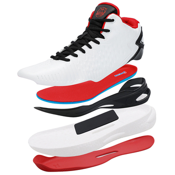 Баскетболни обувки с дишаща мрежеста горна част, резинова подметка, антихлъзгаща подметка, амортизираща технология, средно високи