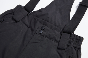 Ски панталони с презрамки за мъже и жени, водоустойчиви, Gore-Tex плат, 92% памук / 8% полиестер, пълнител памук