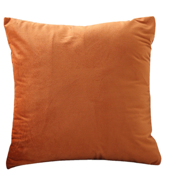 Калъф за възглавница (без вътрешност) - квадратен Dutch Velvet, едноцветен, лек луксозен стил, за хол