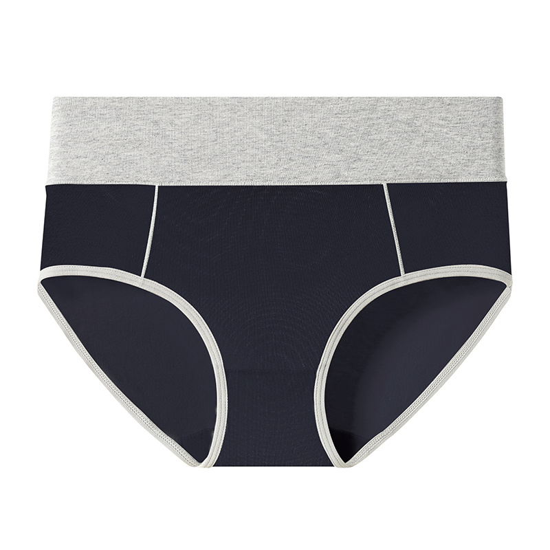 Ženské bavlnené nohavičky s trojuholníkovým strihom a efektom zdvihnutia zadku, stredne vysoký pás, pletený materiál, podšívka: 100% bavlna