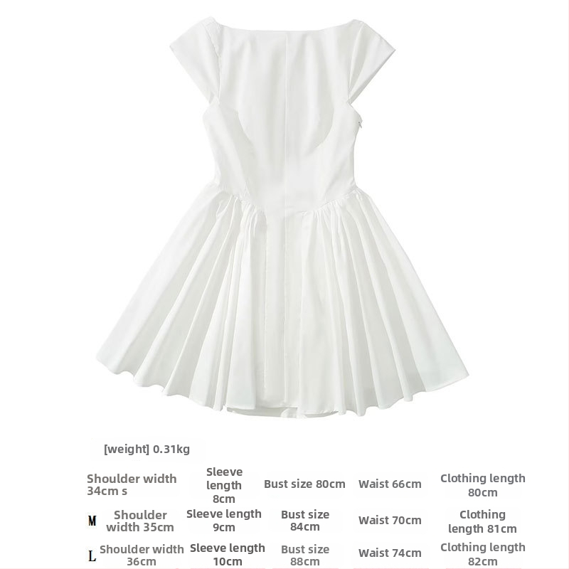 Rochie fără mâneci, plisată, midi, în croială A-line, fără spate